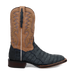 Dan Post Men's Leon Denim & Tan Caiman Square Toe Western Boots