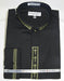 Daniel Ellissa Men's French Cuff Shirt Black