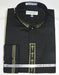 Daniel Ellissa Men's French Cuff Shirt Black