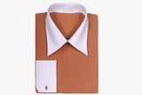 Affordable Clearance Cheap Mens Dress Shirt Sale Online Trendy - Tan Men's Daniel Ellissa Bright Shirt