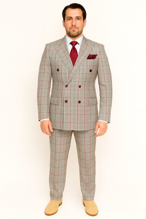 ROSSI MAN DOUBLE BREASTED SUIT ARTHUR RM2321