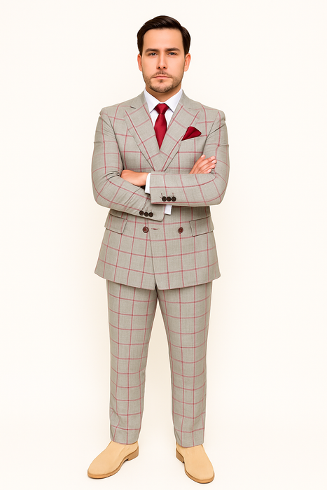 ROSSI MAN DOUBLE BREASTED SUIT ARTHUR RM2321