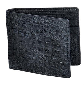 Men's Genuine Exotic Animal Skin Wallet ~ billetera ~ CARTERAS Black G