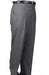 Black/tweed houndstooth checkered pattern Bond Flat Front Trouser