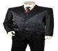 Black Men's 2 Button Suit
