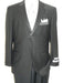 Black Tuxedo Soft Micro Fiber  2 Button Plain Front Pants
