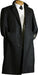 Mens Topcoat Mens Overcoat Long Wool Winter Dress Knee length Coat Men's Dress Coat Black Long Style Wool / Overcoat