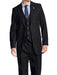 Men's Heather Dark Gray Classic 1920s Suny 3 Piece Vested Suit