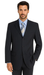 Cheap Priced Men'S Dress Suit For Sale Normal Pinstripe 2or3or4 Button Style Light Weight On Sale Dark Blue Suit