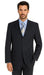 Cheap Priced Men'S Dress Suit For Sale Normal Pinstripe 2or3or4 Button Style Light Weight On Sale Dark Blue Suit