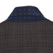 Saco vaquero - Western Sport Coat - Western Blazer- Mens Two Button Classic Fit 100% Wool Sport Coat Blazer In Dark Brown Windowpane Plaid