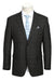 Saco vaquero - Western Sport Coat - Western Blazer- Mens Two Button Classic Fit 100% Wool Sport Coat Blazer In Dark Brown Windowpane Plaid