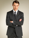 2 Button Peak Lapel Business ~ Wedding 2 Piece Side Vented 2 Piece Cheap Priced Business Suits Clearance Sale For Men Dark Charcoal Gray Tapered Slim Fitted Cut