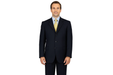 Men'S Dress Dark Navy Blue Suit For Men Available In 2 Or 3 Buttons Style Regular Classic Cut Double Vent Super 150'S Cheap Priced Business Suits Clearance Sale