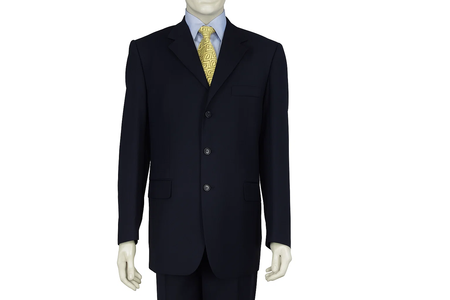 Men'S Dress Dark Navy Blue Suit For Men Available In 2 Or 3 Buttons Style Regular Classic Cut Double Vent Super 150'S Cheap Priced Business Suits Clearance Sale