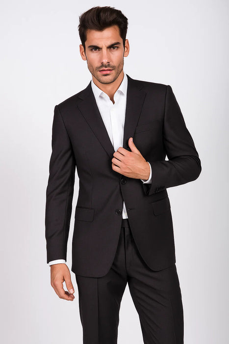 Dark Navy Two Button Classic Fit  Suit