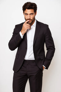 Dark Navy Two Button Classic Fit  Suit