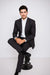 Navy Men's  2 Button Slim Fit Suit