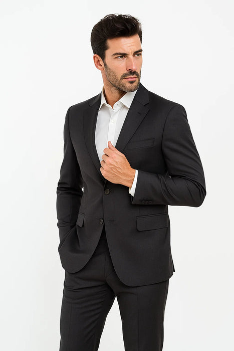 Dark Navy Two Button Classic Fit  Suit