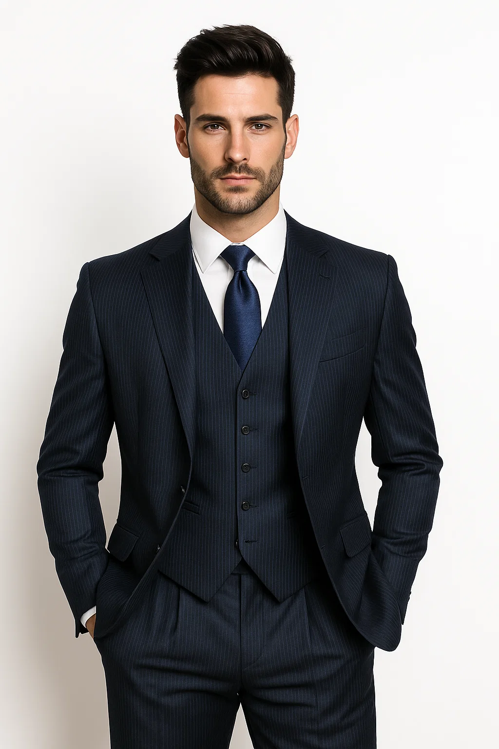 Dark Navy blue Suit