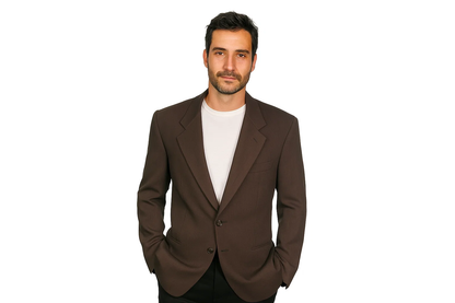 Men's Dark Olive Cheap Priced Designer Fashion Dress Casual Blazer For Men On Sale 2 Button Blazer - Image 2
