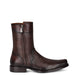 Cuadra Deer Double Zipper Brown Dress Boot