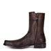 Cuadra Deer Double Zipper Brown Dress Boot
