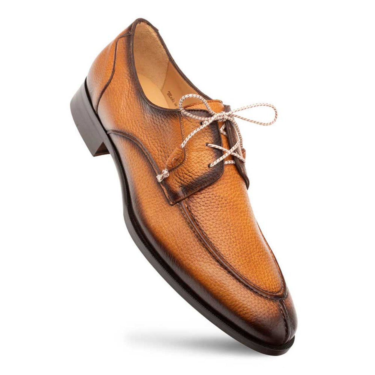 NEW MEZLAN fratello split-toe lace up in cognac Mezlan Men main image 2