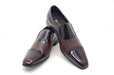 Carrucci Deerskin Patent Leather Loafer