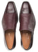 Milani Calfskin/deerskin Burgundy By Mezlan Made In Spain Brand