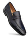 Deerskin Penny Loafer Blue By Mezlan Made In Spain Brand