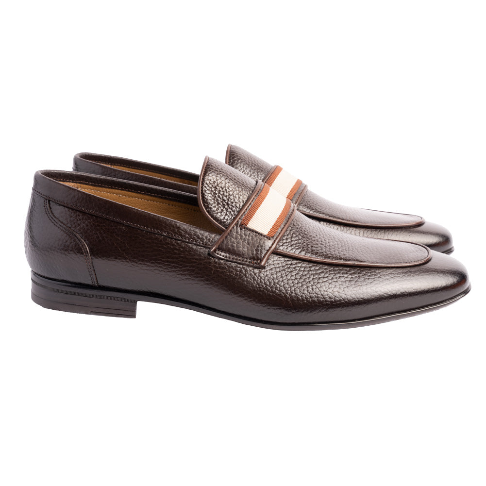 P00082 Depp with Contrast Strap- Brown