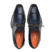 Lizard Skin Tassel Derby in Blue for men By Mezlan Made In Spain Brand