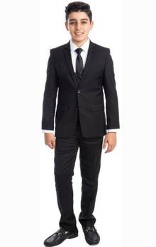 Designer Boys Suit - Black Kids Suit - Children Suits
