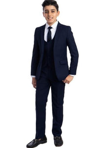 Designer Boys Suit - Navy Kids Suit - Children Suit