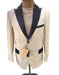 EJ Samuel Men’s Ivory Casual Blazer – Modern Designer Fit