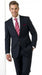Men’s Black Pinstripe 2 Button Business Suit, Affordable 2 Piece Formal Dress Suit Clearance Sale