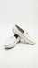 Men’s White Vestigium Genuine Caiman Belly Loafers, Alligator Style Dress Shoes