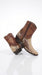Men’s Los Altos Oryx Python Skin Short Boots, Original Python European Toe Western Dress Boots
