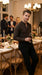Mandarin Collarless Nehru Collar Preacher Round Style Multi-color Men's Dress Shirt