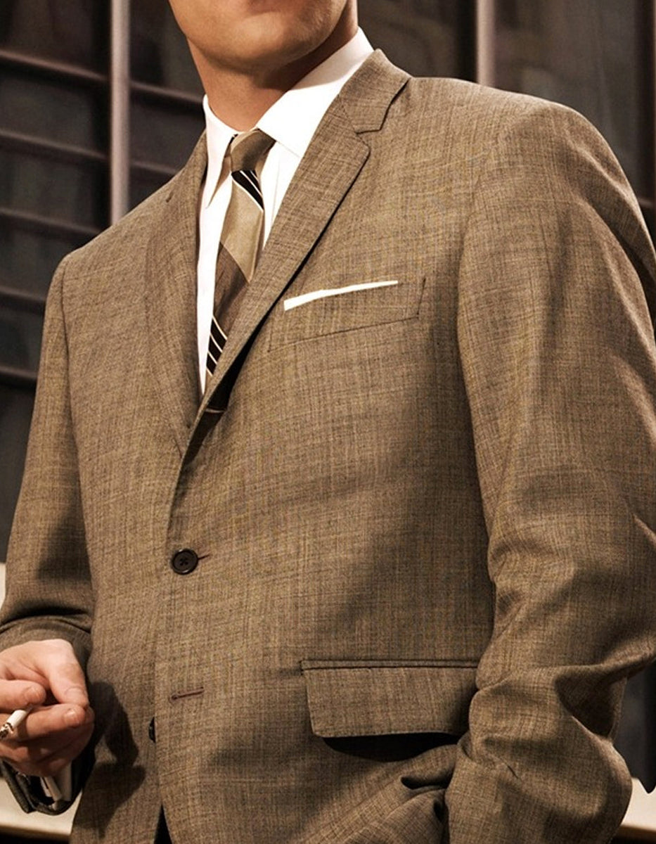 Mens Don Draper Light Grey Suit Costume — MensUSA