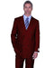 Men'S Burgundy Modern Fit Suits Burgundy Suit