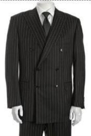 Double Breasted Suit Jacket+Pleated Pants Super 140's 100% Acrylic/Rayon Developed By NASA