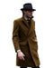 Double Breasted - Three Quarter Coat - Cashmere and Topcoat + Style# Manhattan Camel