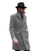 Double Breasted - Three Quarter Coat - Cashmere and Topcoat + Style# Manhattan Tan