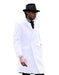 Double Breasted - Three Quarter Coat - Cashmere and Topcoat + Style# Manhattan White