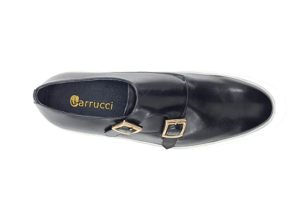 Double Monk Strap Leather Sneaker - Image 6