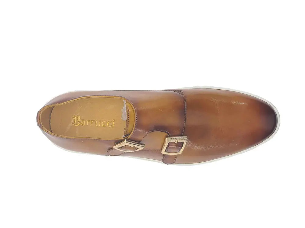 Double Monk Strap Leather Sneaker - Image 8