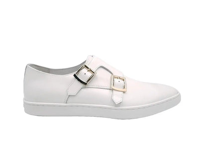 Double Monk Strap Leather Sneaker - Image 10