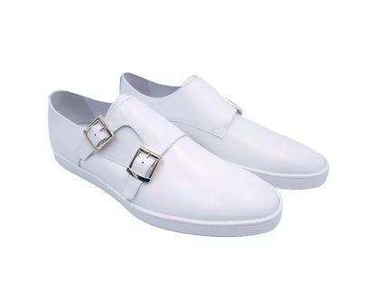 Double Monk Strap Leather Sneaker - Image 11